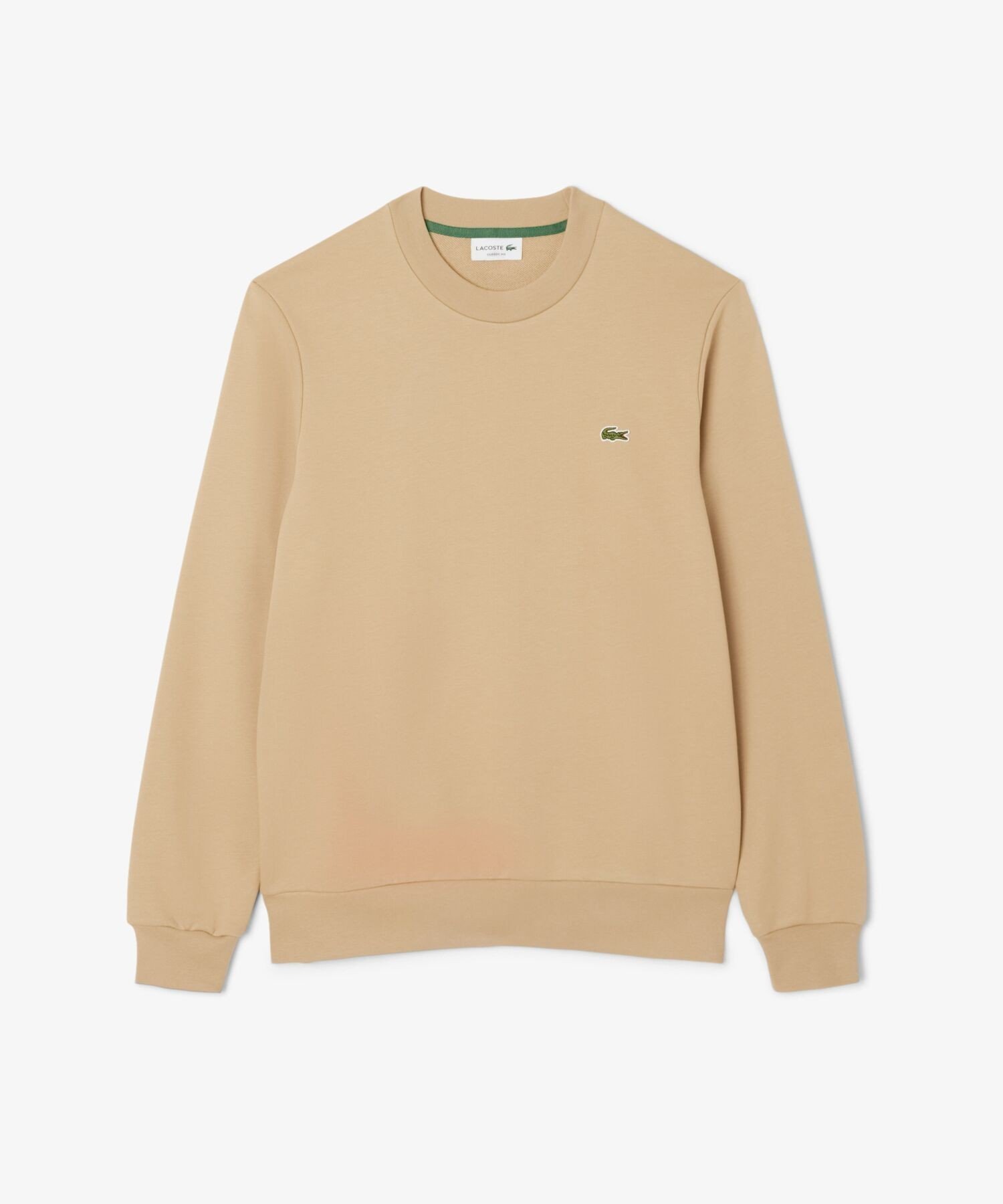 Обычная толстовка с круглым вырезом LACOSTE, Beige