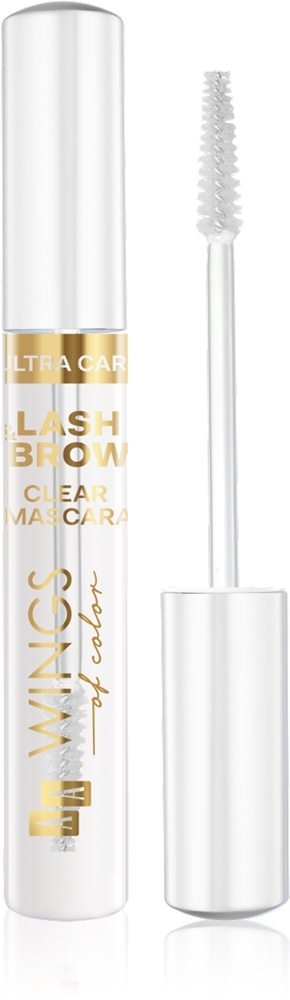

Прозрачная тушь для ресниц и бровей Ultra Care Lash&Brow Aa Wings Of Color, 10 мл