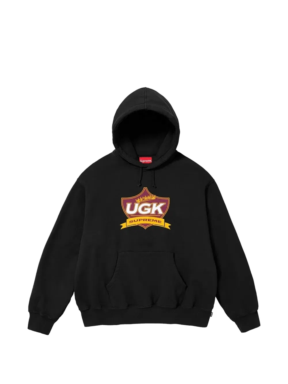 X ugk hoodie Supreme, черный