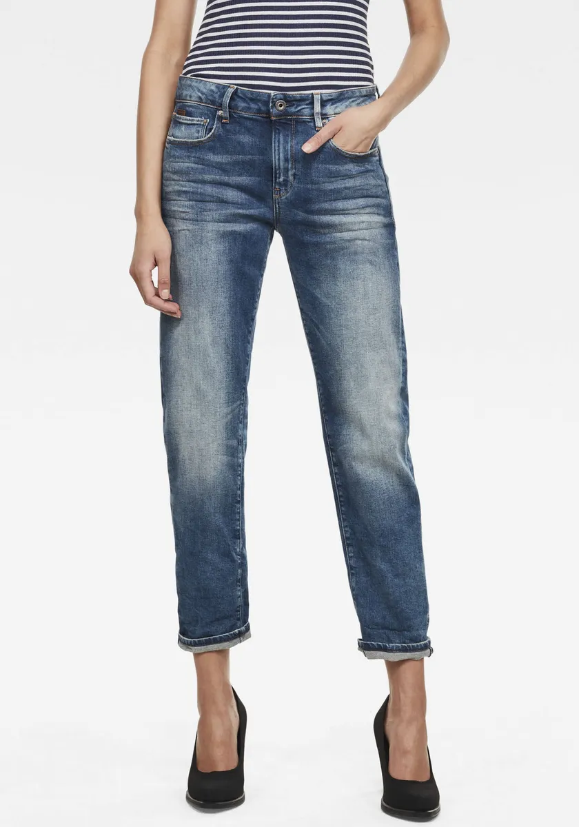 

Джинсы-бойфренды G-Star RAW "Kate Boyfriend" с аутентичными эффектами, синий