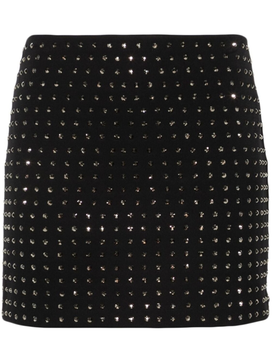 

Sportmax юбка мини с заклепками, черный