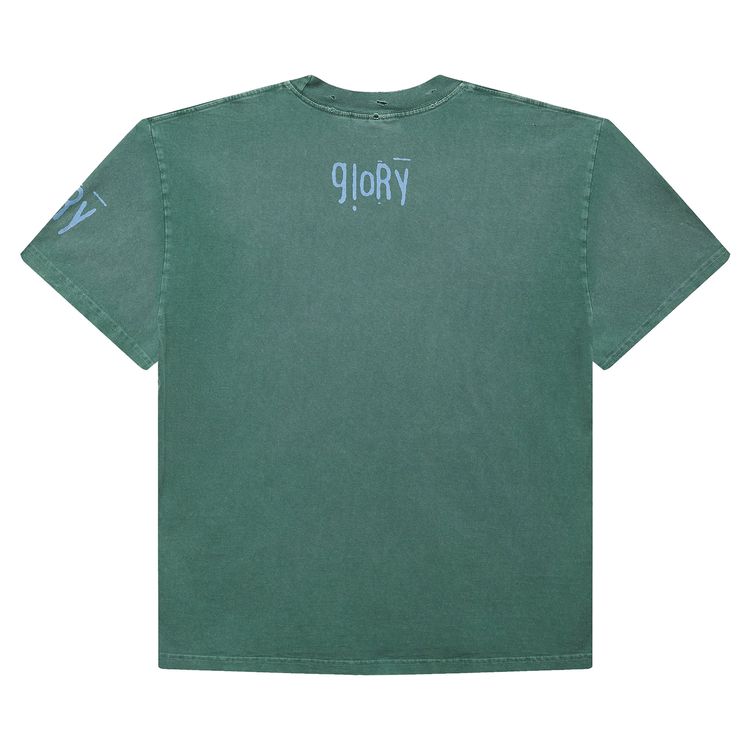 

Футболка Hellstar Crochet Jesus T-Shirt 'Green', зеленый