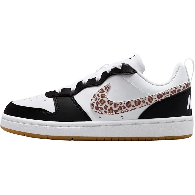 Nike Кроссовки для скейтбординга Court Borough Low top детские белые черные коричневые унисекс