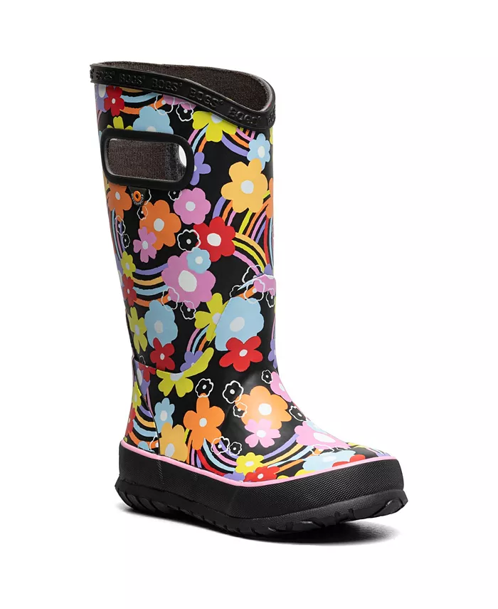 

Детские и подростковые резиновые сапоги Rain Boot BOGS, мультиколор