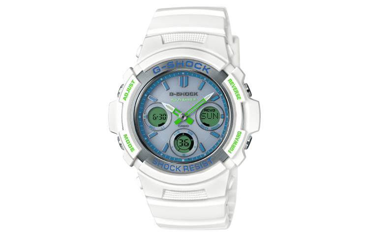 

Мужские синие часы CASIO