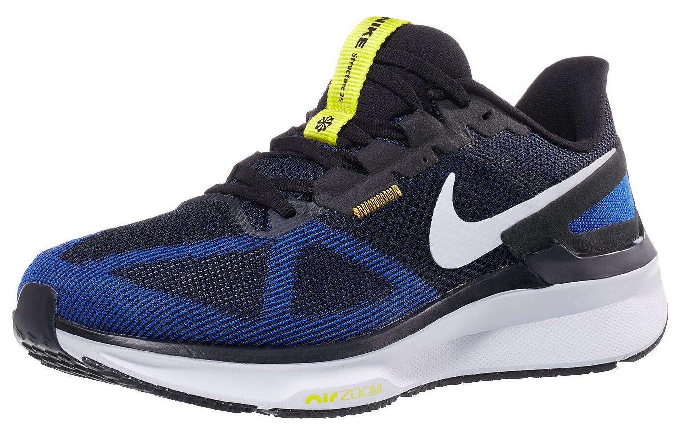 Nike Zoom Structure 25 Black Racer Blue — фото 3