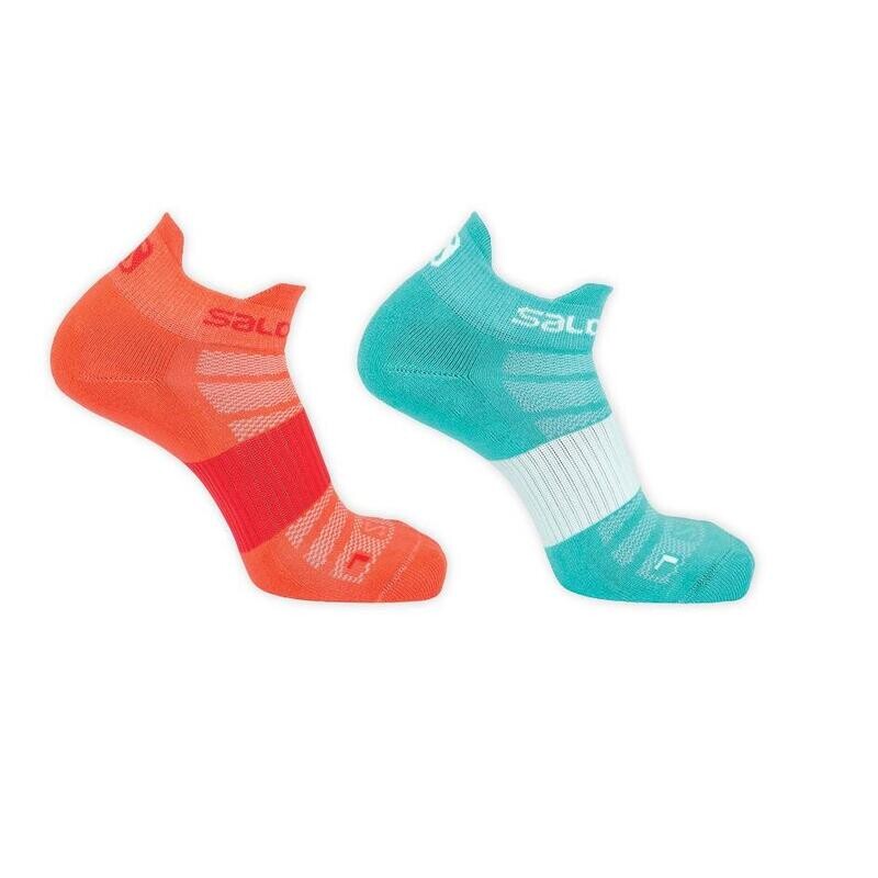 

Спортивные носки Sense для взрослых 2 пары. SALOMON, цвет orange
