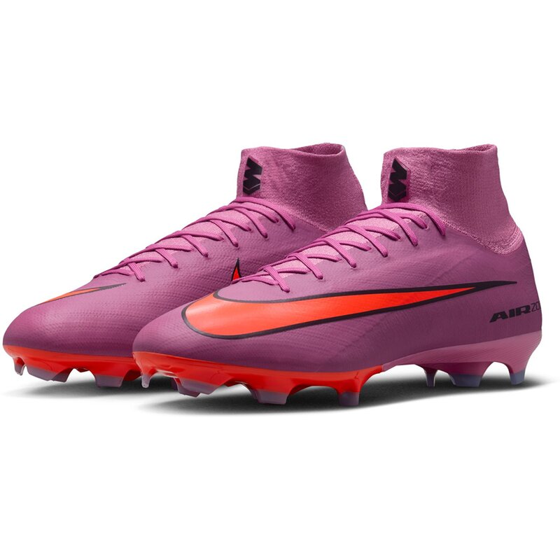 Футбольные бутсы для игры в хард zm superfly 10 pro fg Nike, мультиколор — фото 4