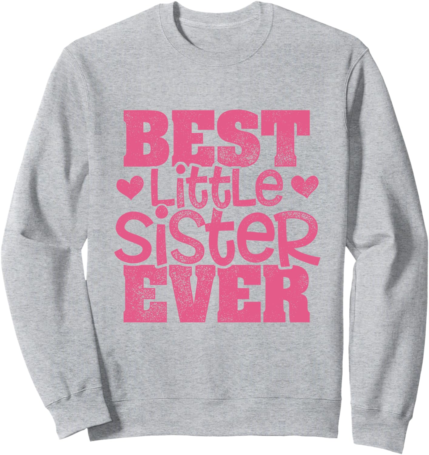 

Объявление о лучшей младшей сестре на свете. Толстовка с надписью «Сестринская любовь» Sister Gift Idea For Family Siblings Sibling Love, серый