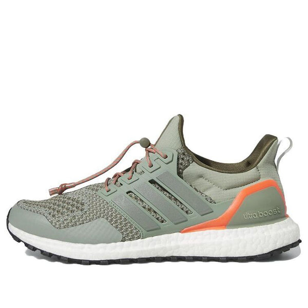 

Кроссовки ultraboost 1.0 'olive strata orange' Adidas, зеленый