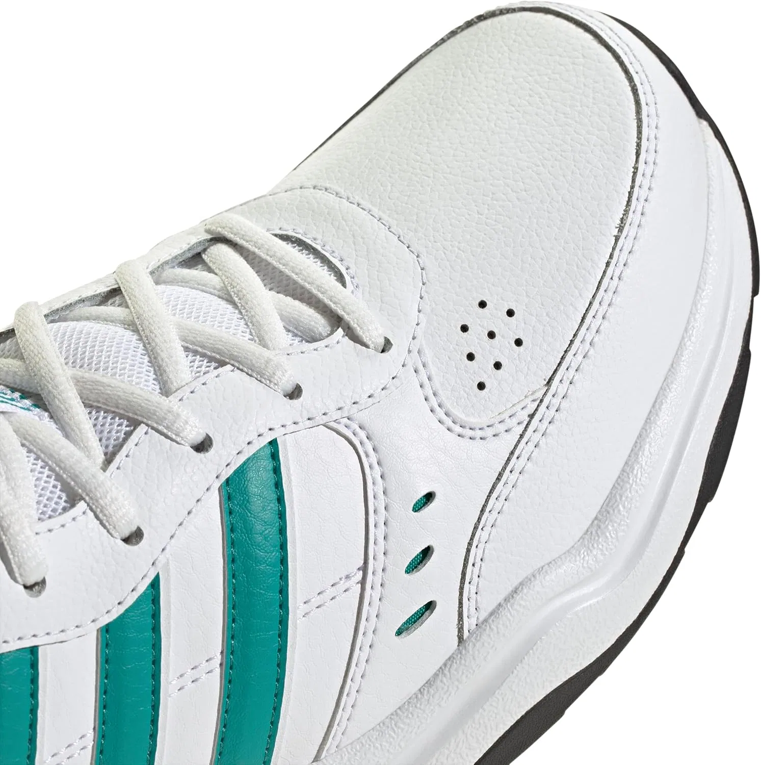 Кроссовки Men's Adidas, Ftwr White Pure Teal Core Black — фото 4