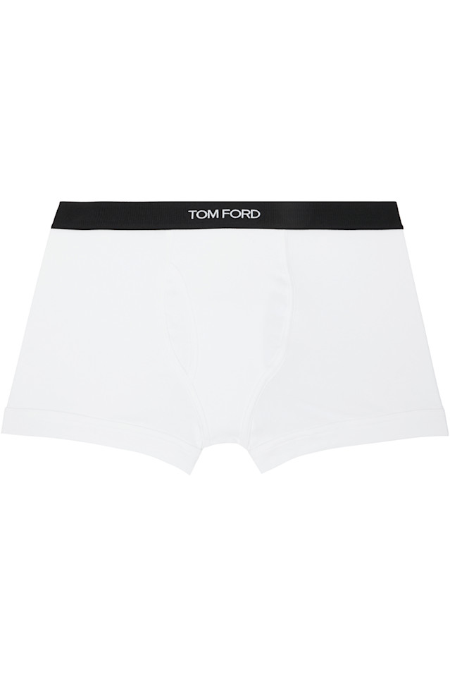 

Хлопковые боксерские трусы Tom Ford, белый