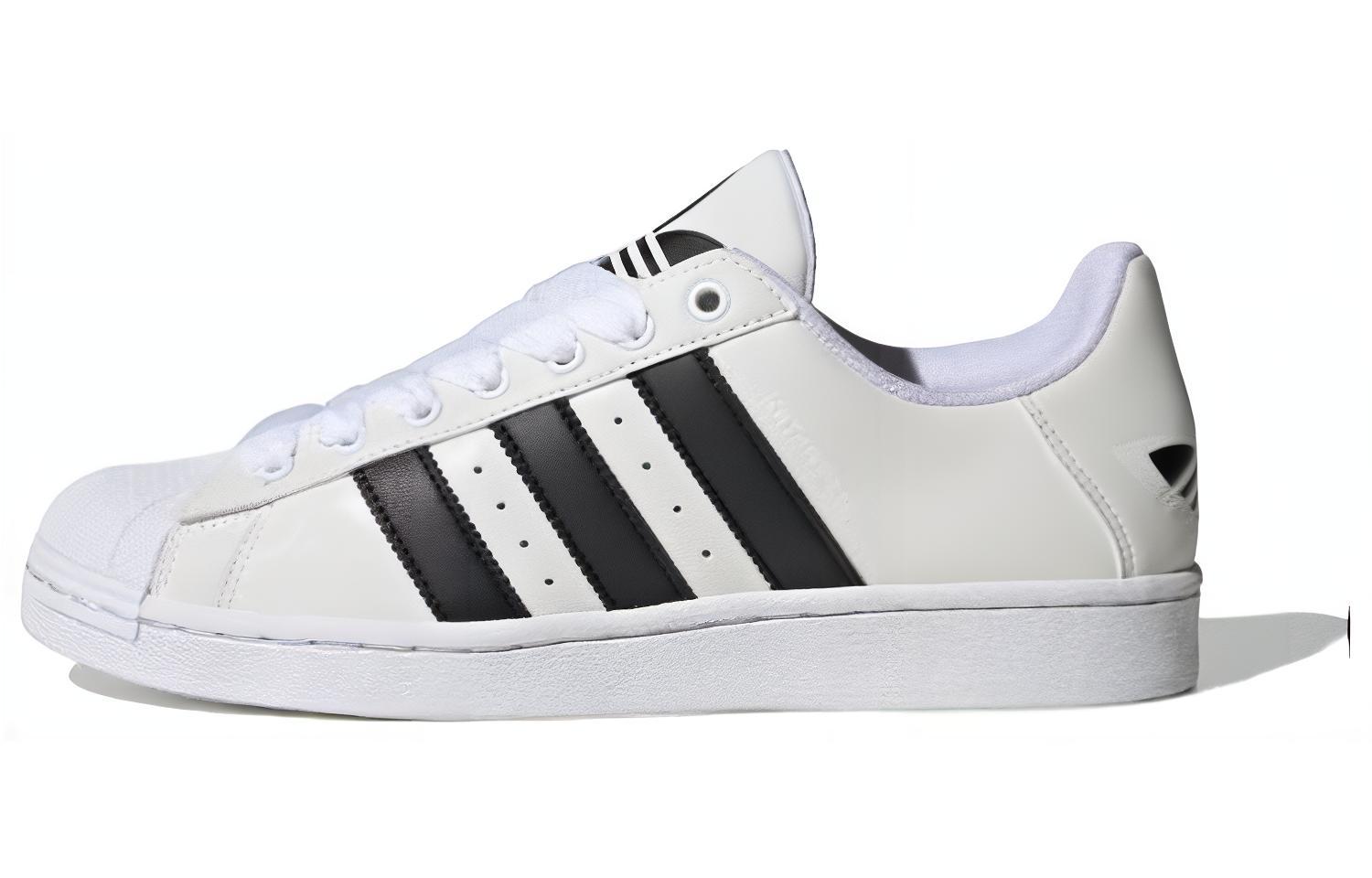 

Superstar Reflective Adidas Originals, белый/черный
