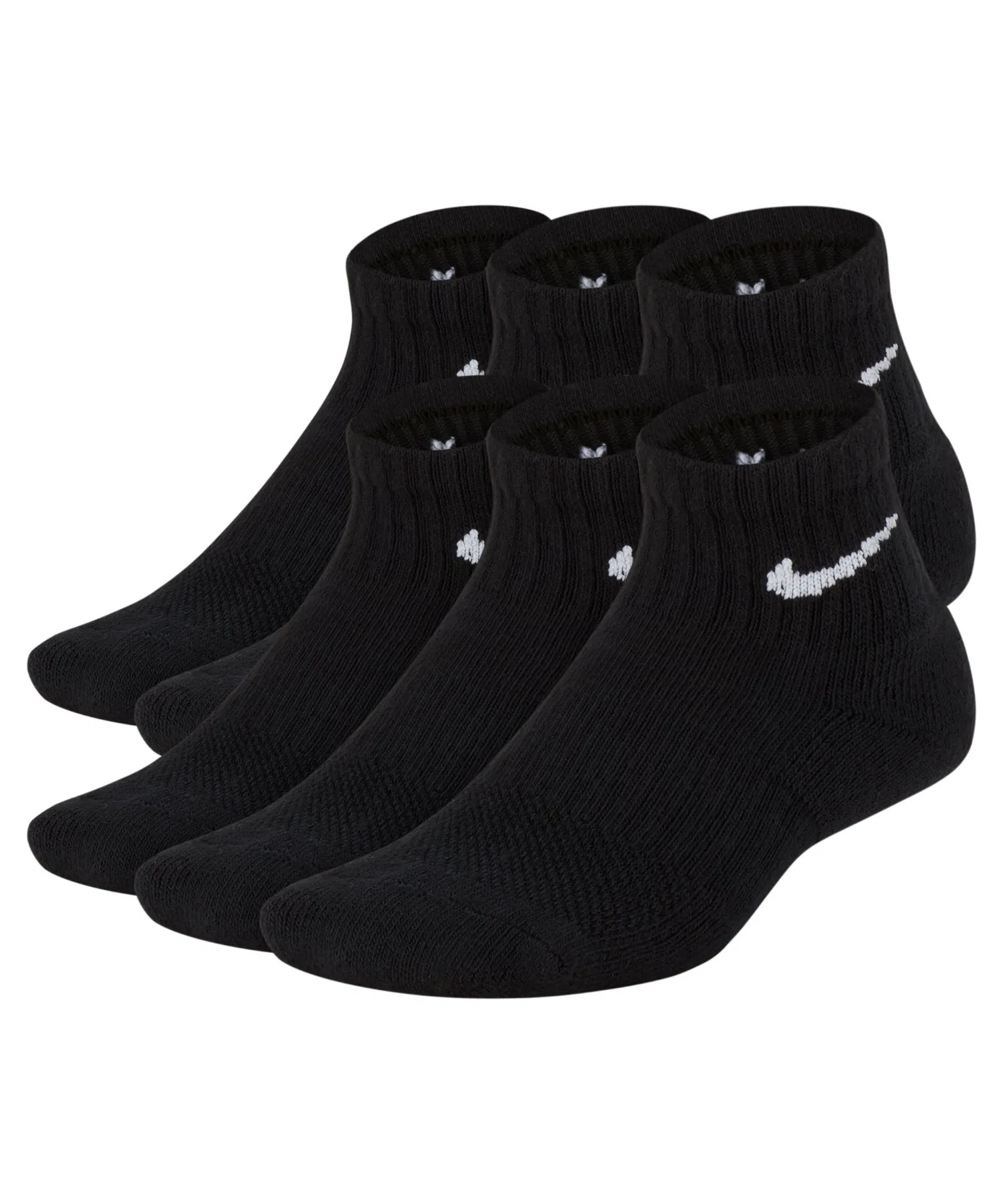 Детские амортизирующие носки Nike Everyday (6 пар) SX6912-010, черные