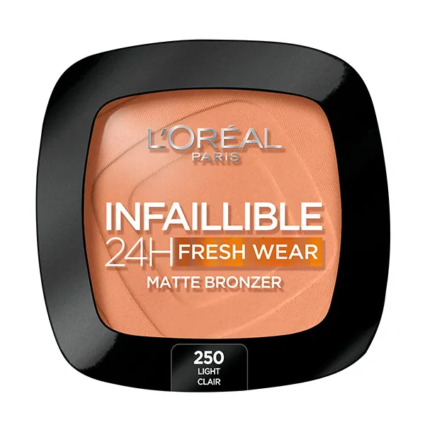 

Матовая бронзирующая пудра Infalible 24H Matte Bronzer L'Oreal, цвет light clair