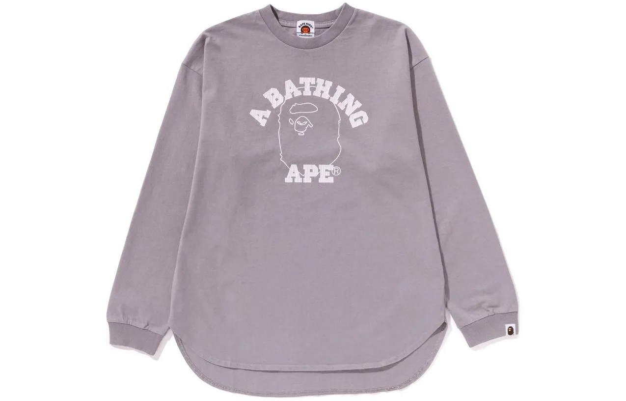 Свитшот для подростков A BATHING APE, светло-коричневый — фото 4