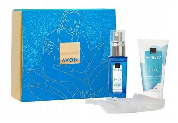 

Avon, Anew Spa Hydrate Ha, набор косметики, 3 шт.