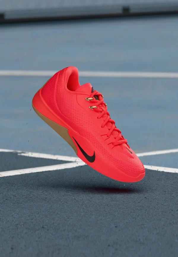 Баскетбольные кроссовки st flare для улицы Nike Performance, Bright Crimson/Black/Light Brown