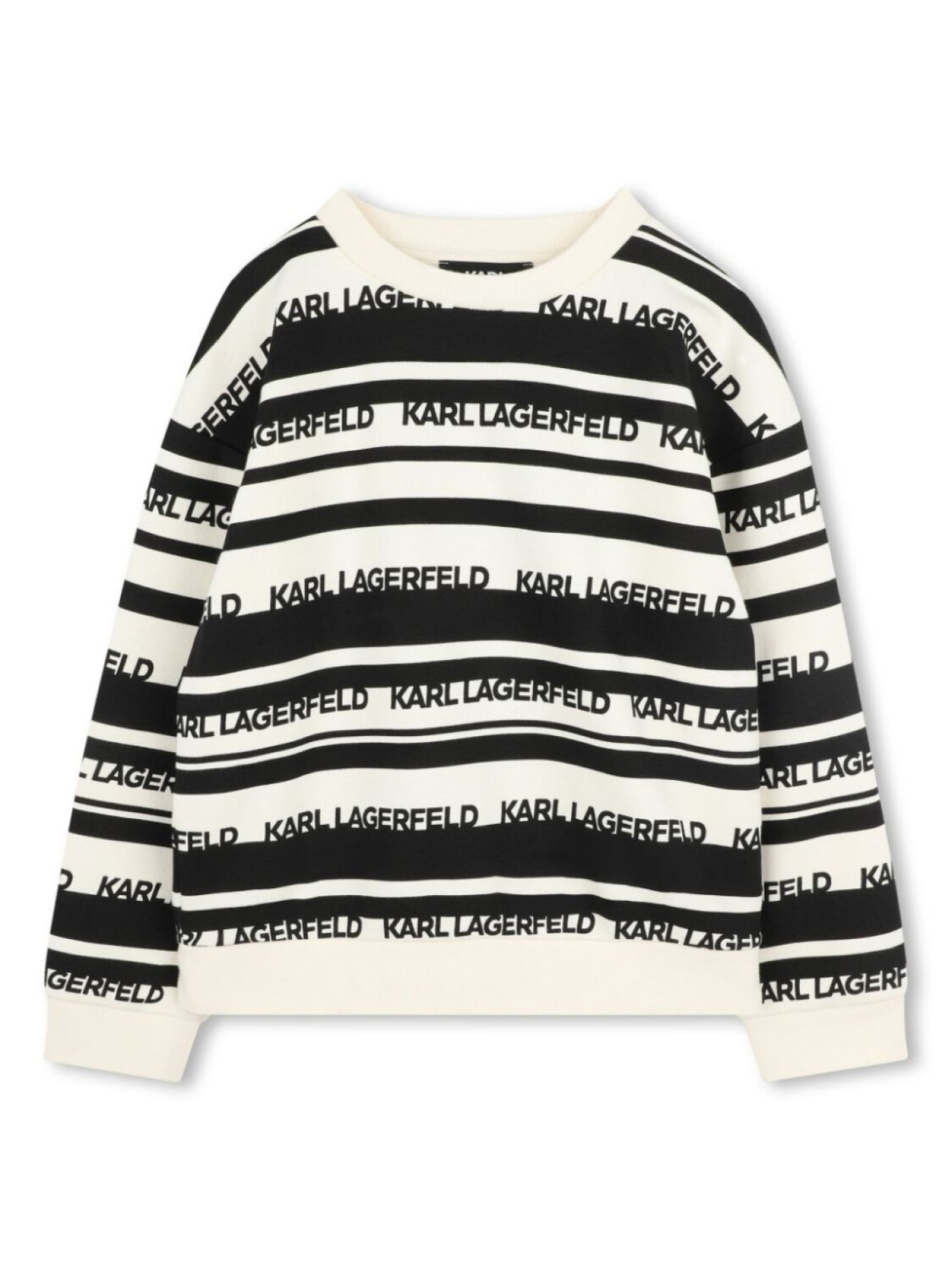 

Karl Lagerfeld Kids толстовка с логотипом, нейтральный цвет