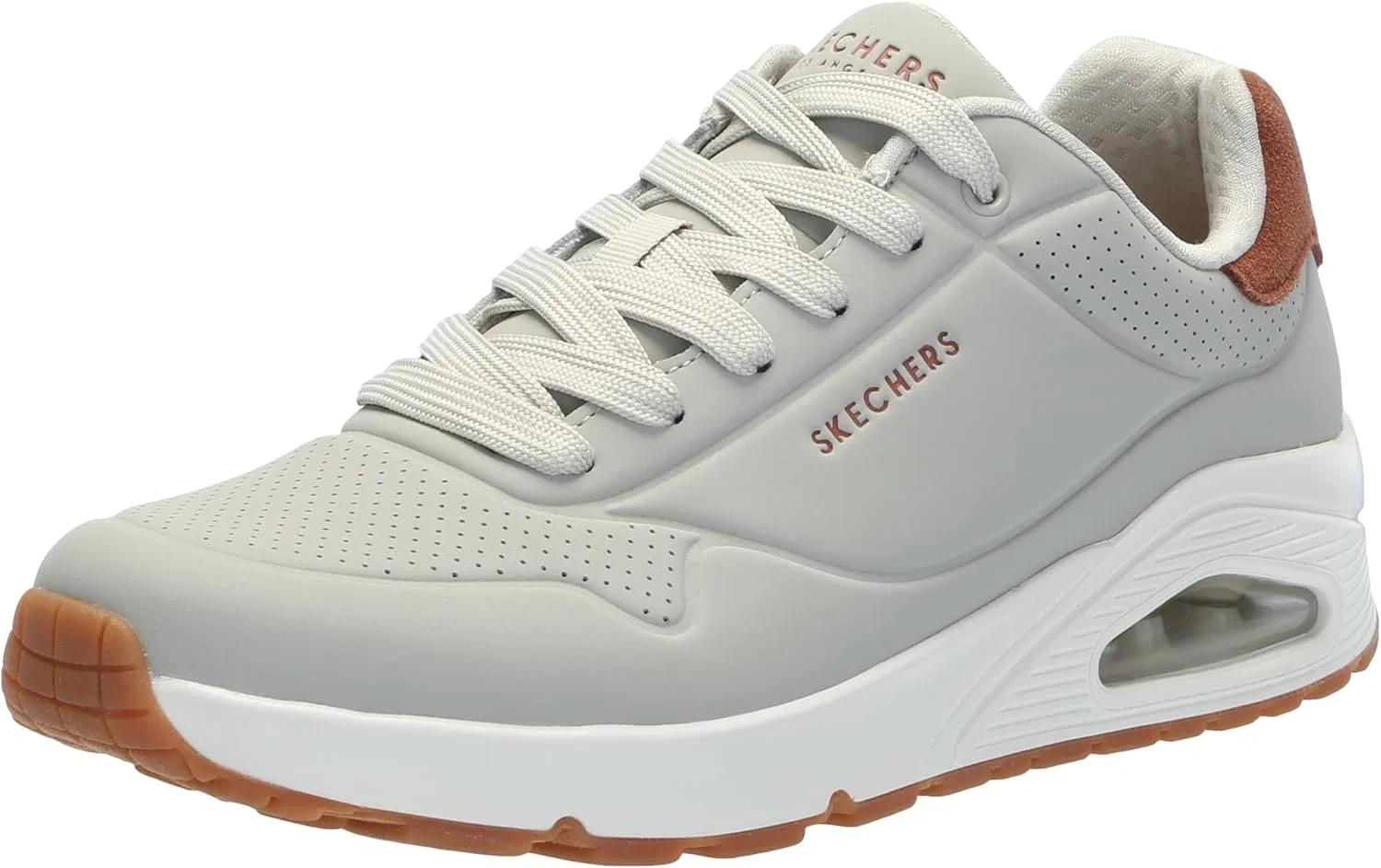 Кроссовки Skechers UNO Suited On Air 183004-NAT, мужские, бежевые, размер 46 EU