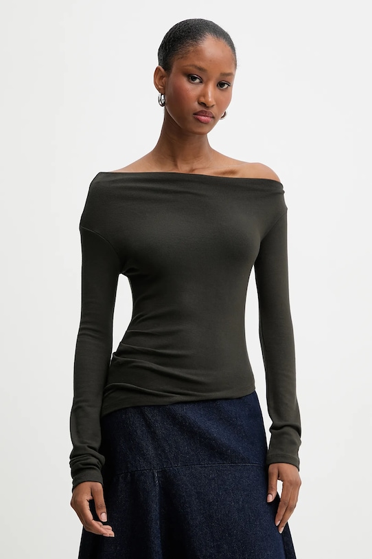 

Лонгслив Answear.LAB, зеленый