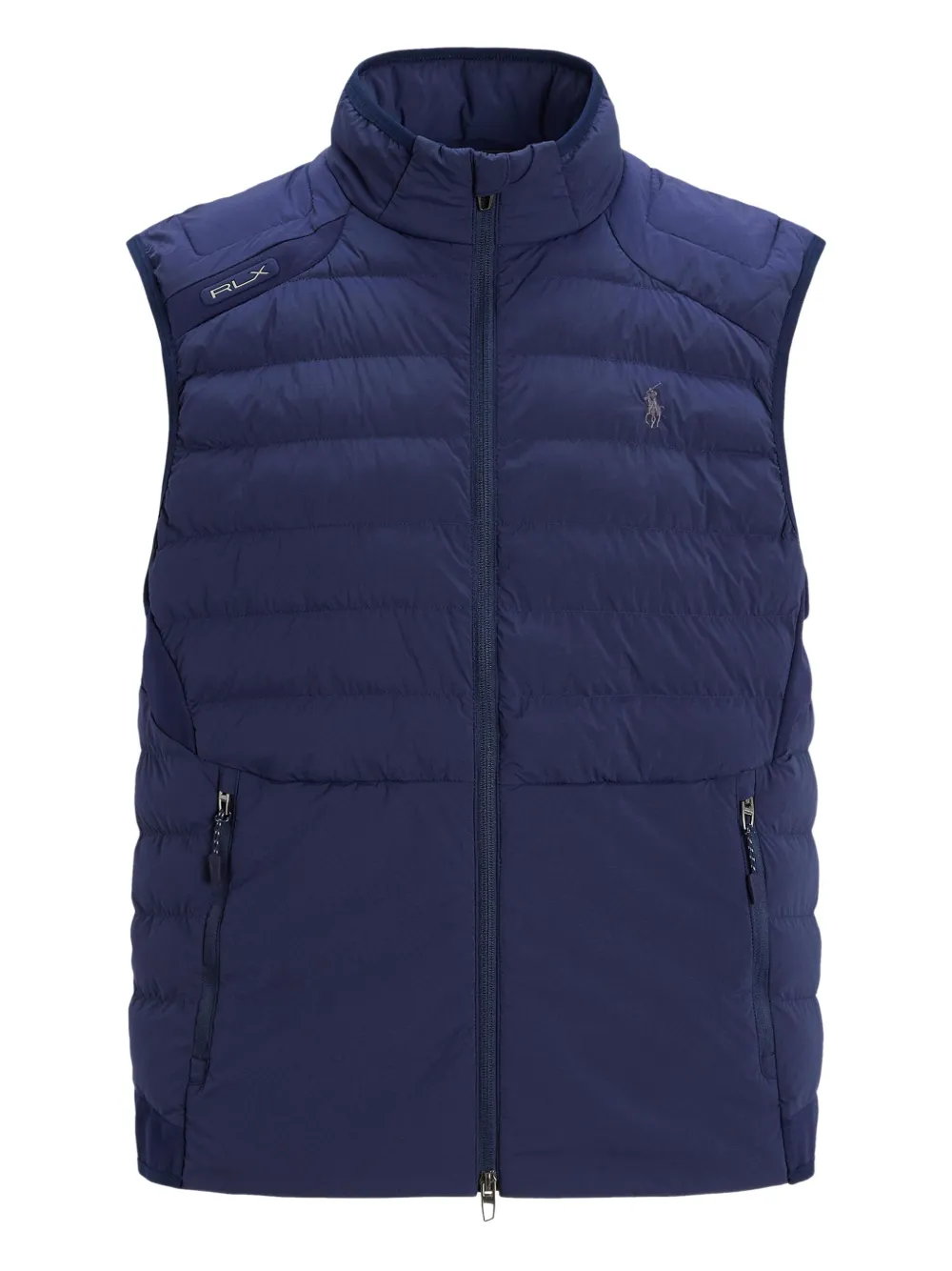 

Жилет с вышитым логотипом RLX Ralph Lauren, синий