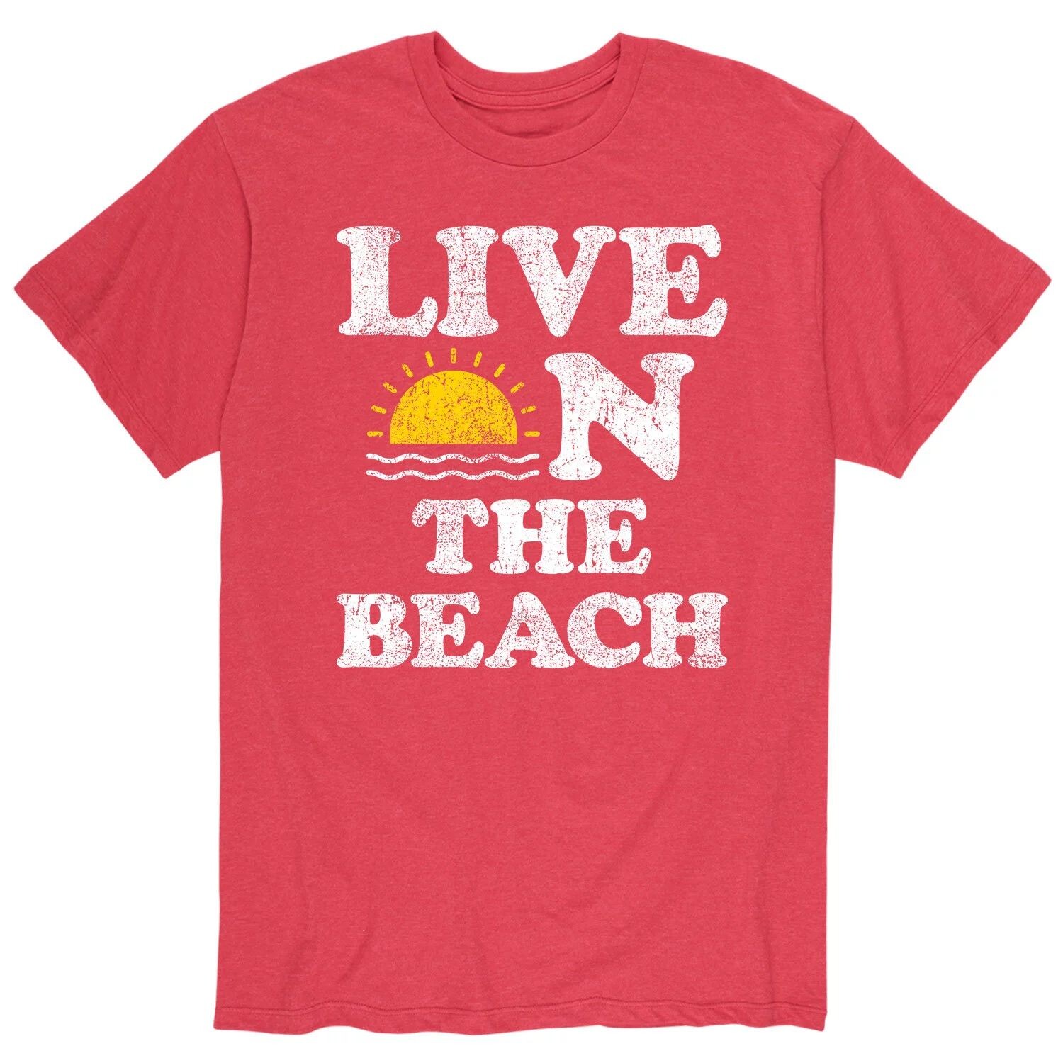 

Мужская футболка Live On The Beach Licensed Character