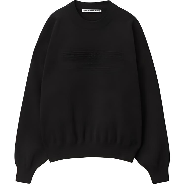 

Футболка с логотипом Alexander Wang, черная