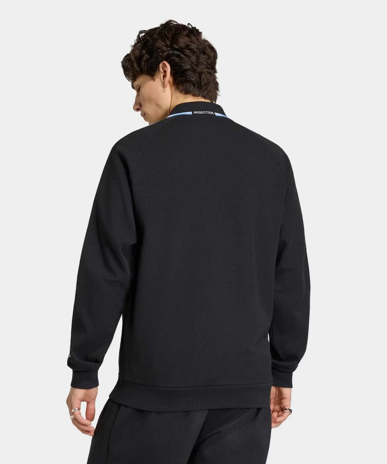 Трек-куртка Argentina Away Anthem Jacket Adidas, черная — фото 2