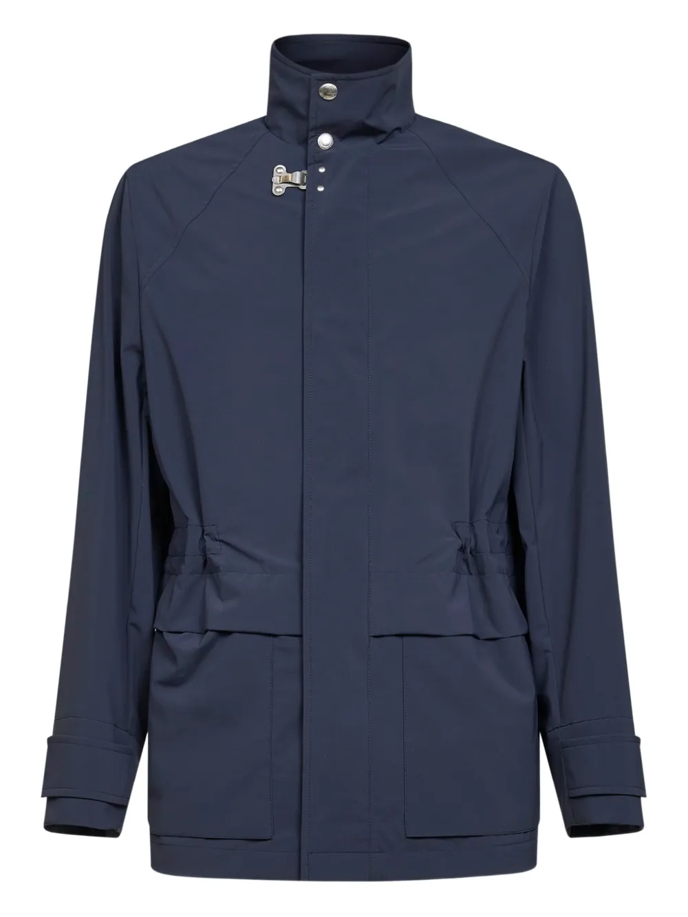 

Куртка с накладными карманами и кнопками Brunello Cucinelli, синий