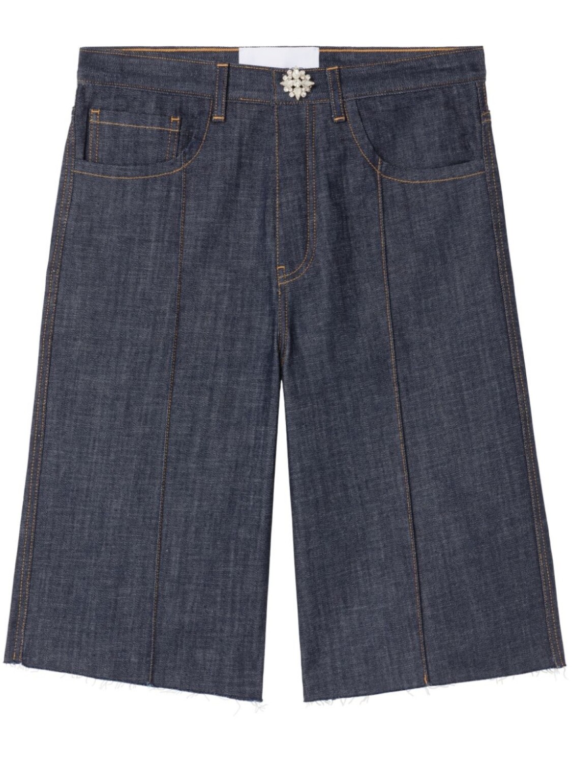 

AZ FACTORY джинсовые шорты Formal из коллаборации с Lutz Huelle, синий