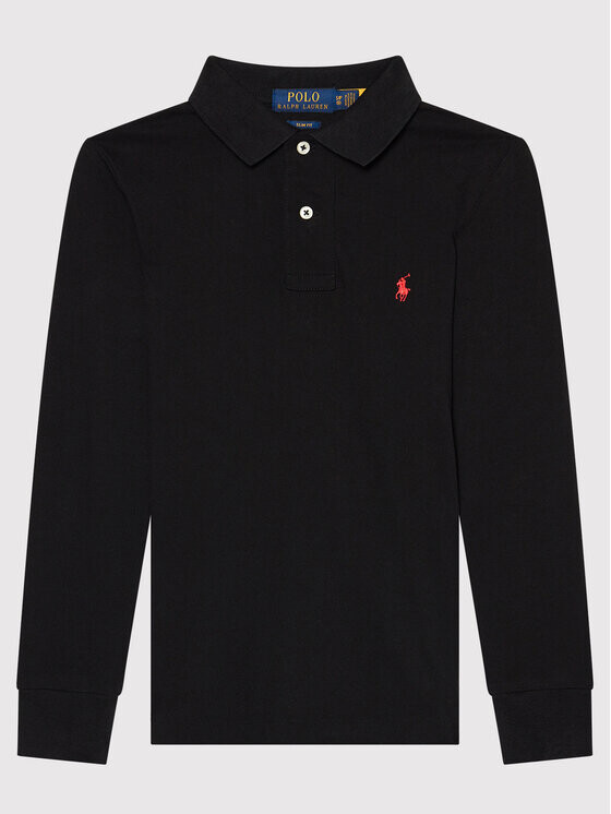 

Рубашка поло стандартного кроя Polo Ralph Lauren, черный
