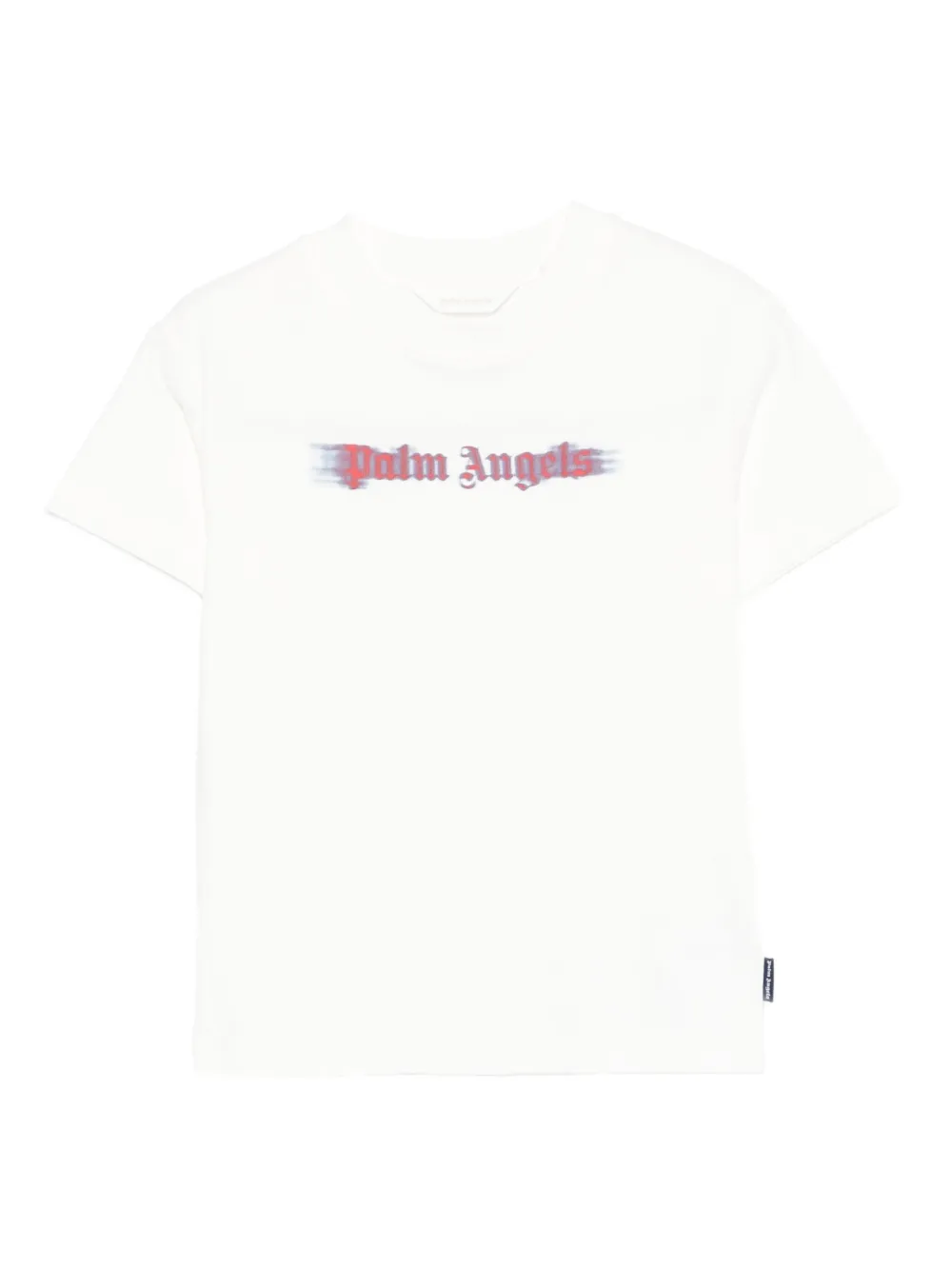 

Футболка с логотипом Palm Angels Kids, белый