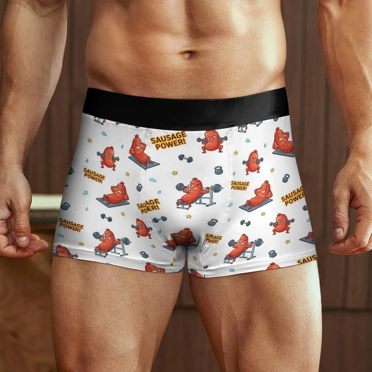 Боксеры новинка Saint Padre, Sausage Fitness — фото 2