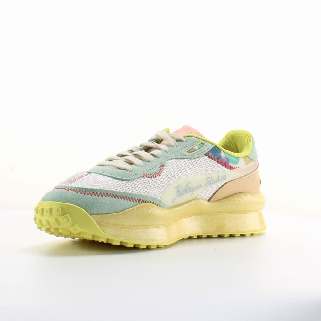 Текстильные кроссовки style rider kidsuper на шнуровке 373513 01 Puma, мультиколор — фото 3