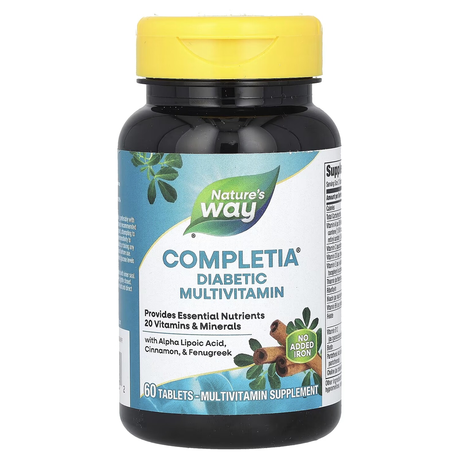 

Мультивитамины Nature's Way Completia для диабетиков, 60 таблеток