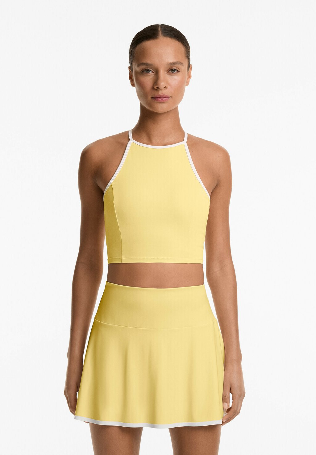 

Топ COMFORTLUX HALTER TANK OYSHO, желтый