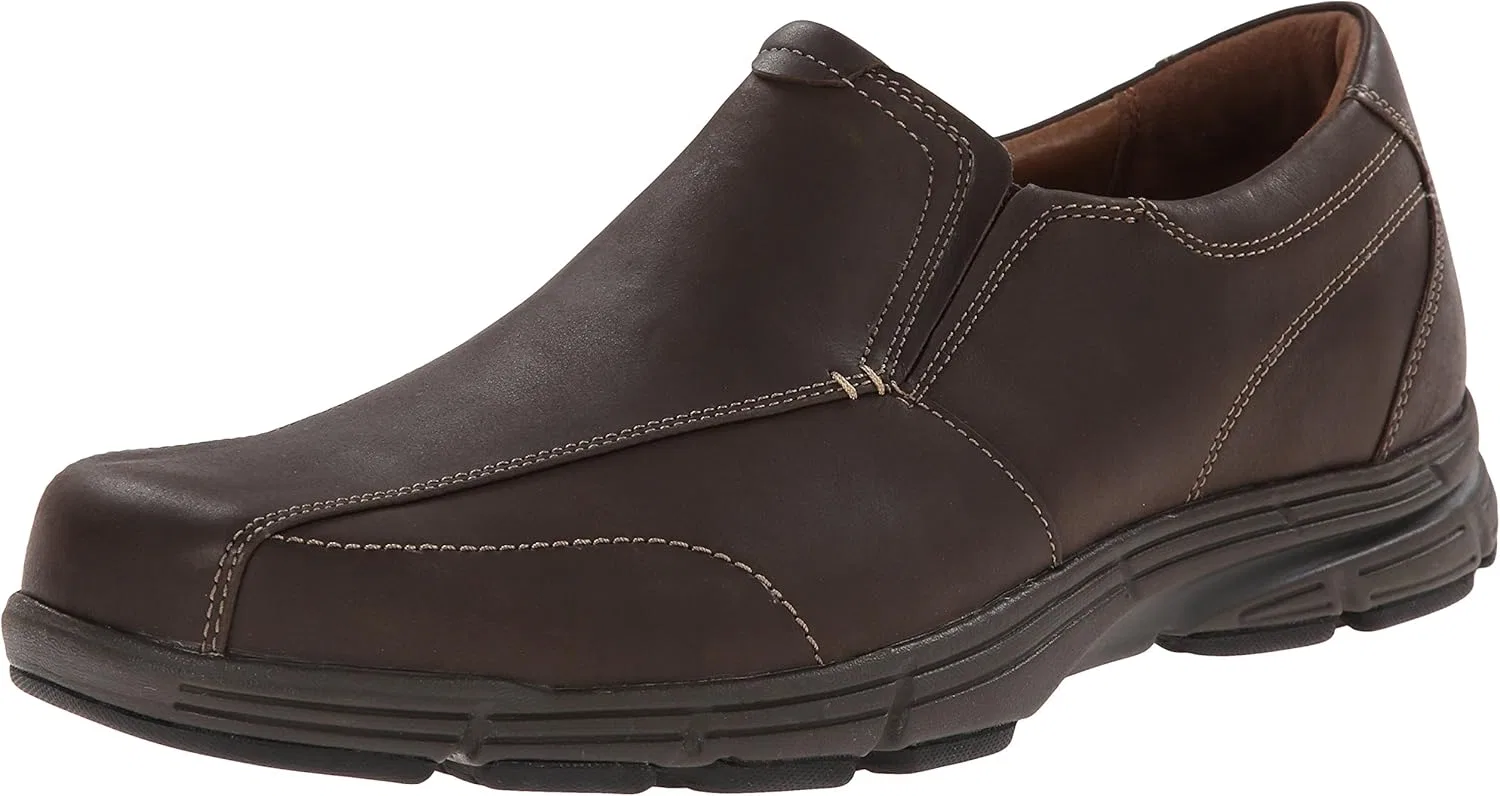 Лоферы мужские, slip-on, Dunham, коричневый
