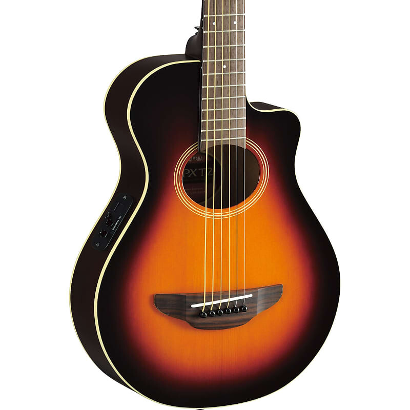 

Акустическая гитара Yamaha APXT2 3/4 Thinline Acoustic-Electric Cutaway Guitar Old Violin Sunburst