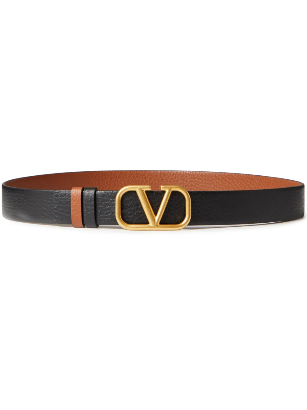 

Двусторонний ремень с логотипом VLogo Signature VALENTINO GARAVANI, черный