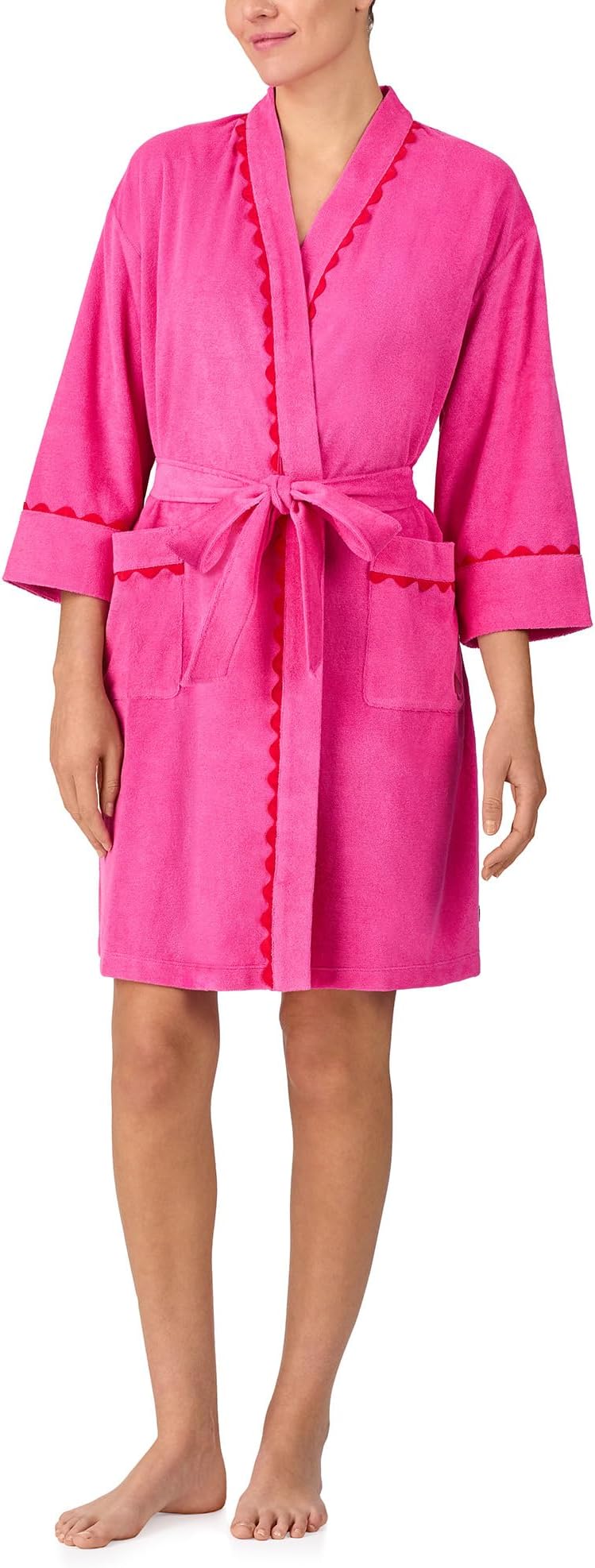 

Женский детский махровый халат-халат Kate Spade New York, Rose