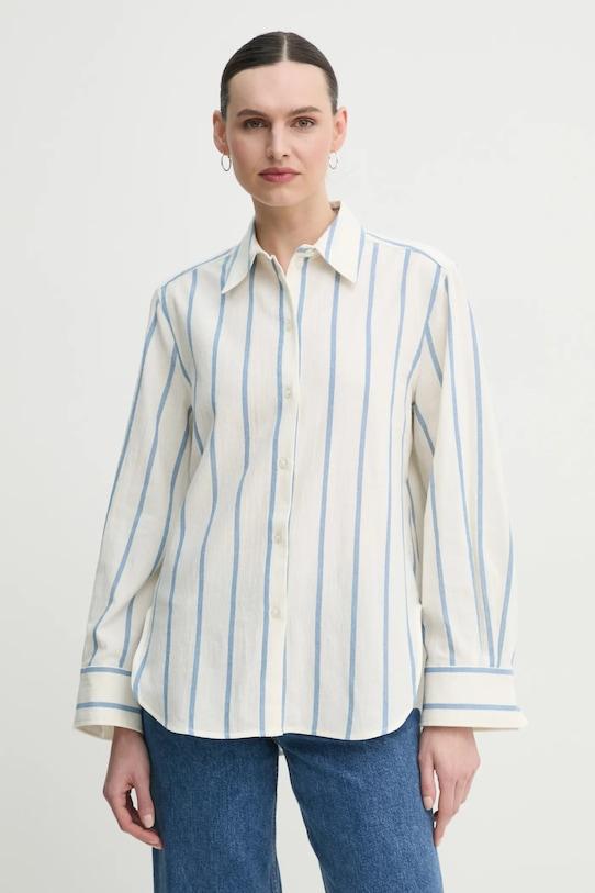 

Хлопковая рубашка Romy Day Birger Et Mikkelsen, бежевый