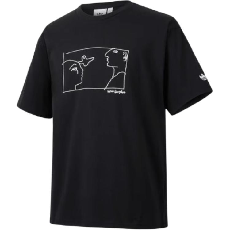 

Adidas Originals Футболка мужская черная