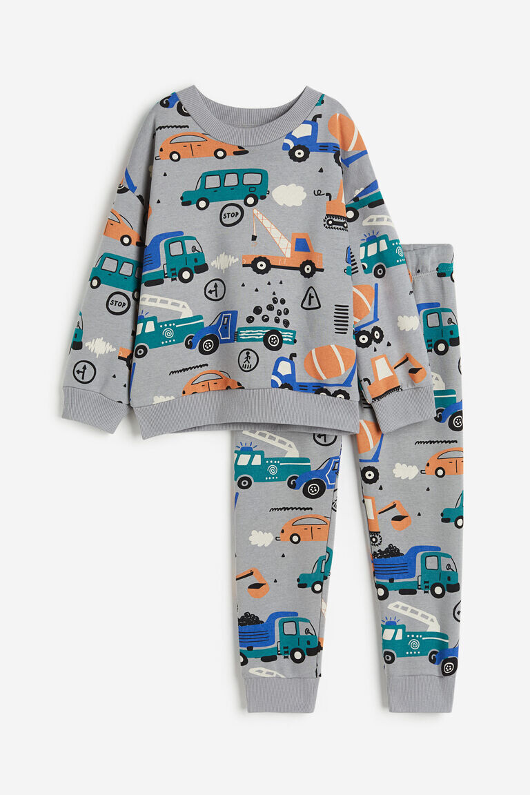 

Комплект из двух толстовок H&M, серый