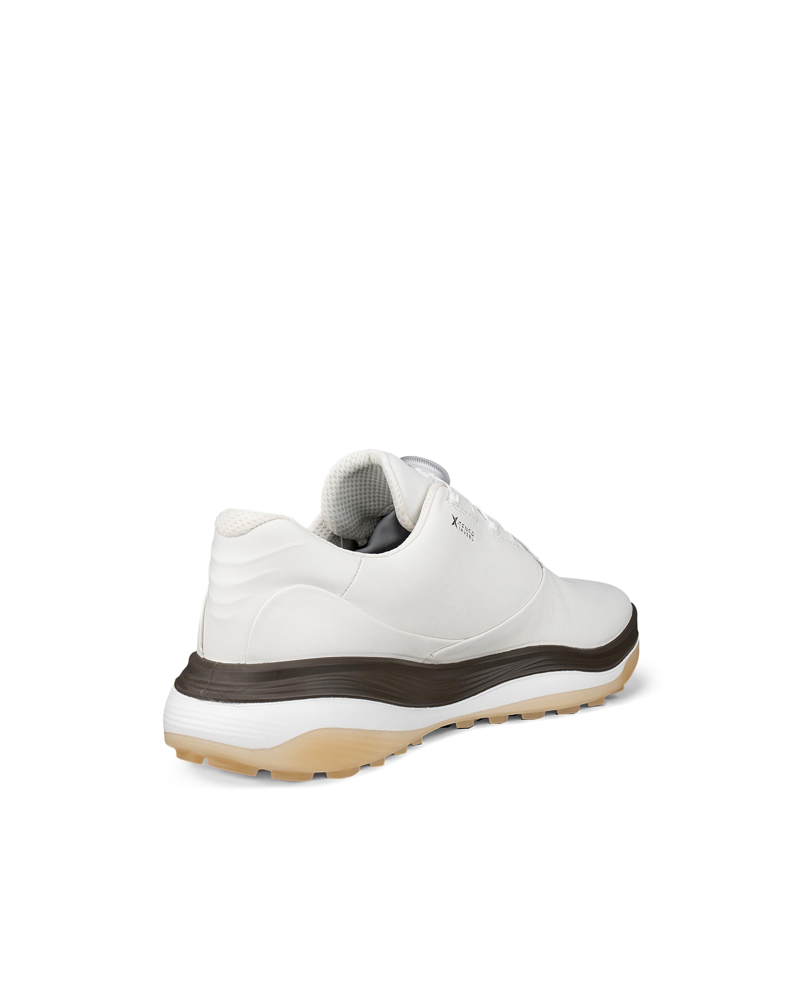 Водонепроницаемые кожаные ботинки для гольфа GOLF LT1 BOA Ecco, White / Tarmac
