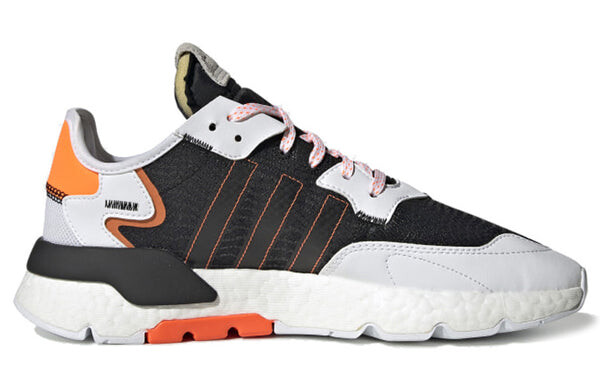 Кроссовки оригинальные nite jogger Adidas, белый — фото 2