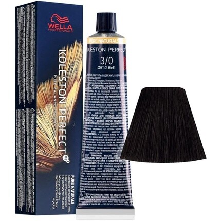 

Стойкая краска Koleston Perfect Me+ Pure Naturals 3/0 60 мл, Wella