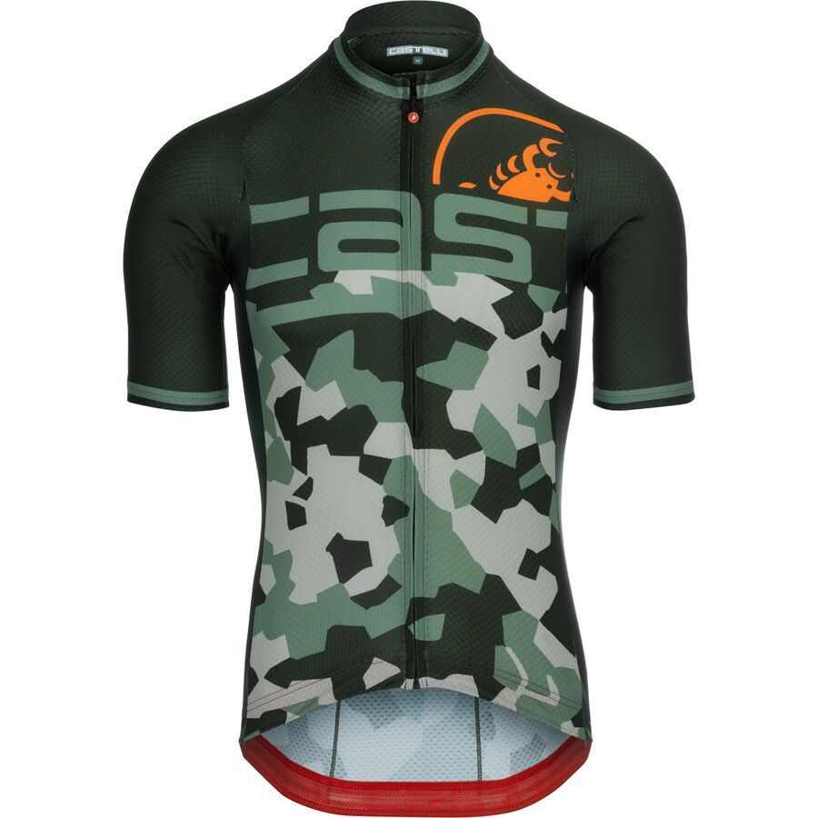 

Футболка Castelli Attacco Limited Edition Castelli, Deep Green/Green Pepper/Silver Moon/Brilliant Oran