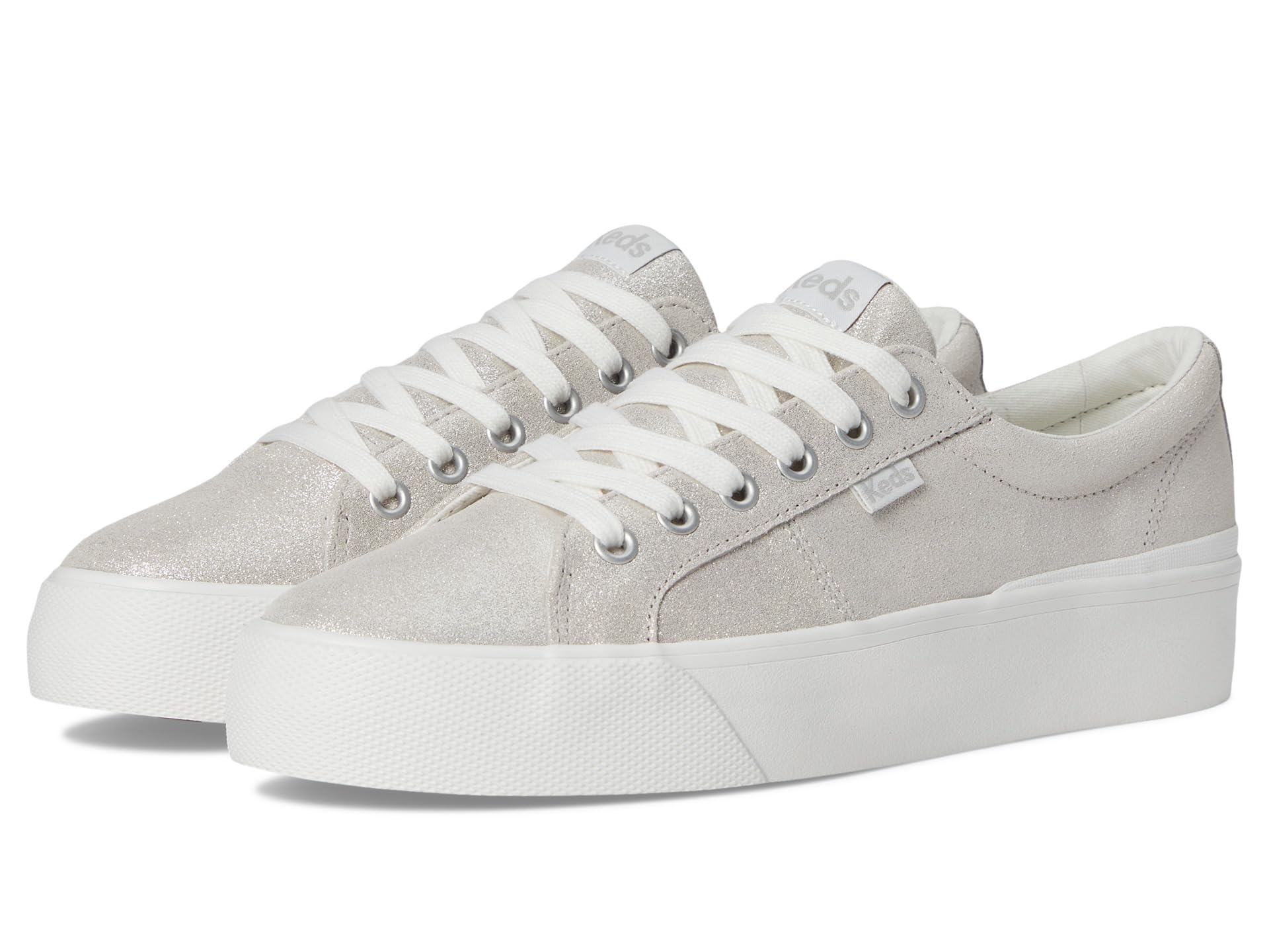 Кроссовки Keds Jump Kick Duo Lace Up, Peony Glitter Suede