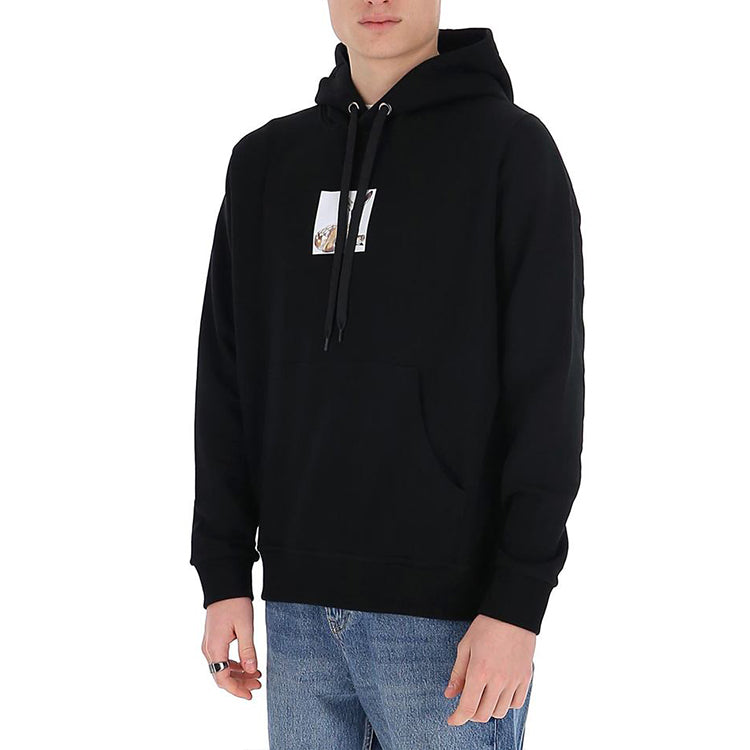 Худи Burberry Printing Cotton Unisex, желто-коричневый — фото 3